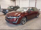 2018 Honda Clarity Plug-in Hybrid Touring Бордовый vin: JHMZC5F30JC001497