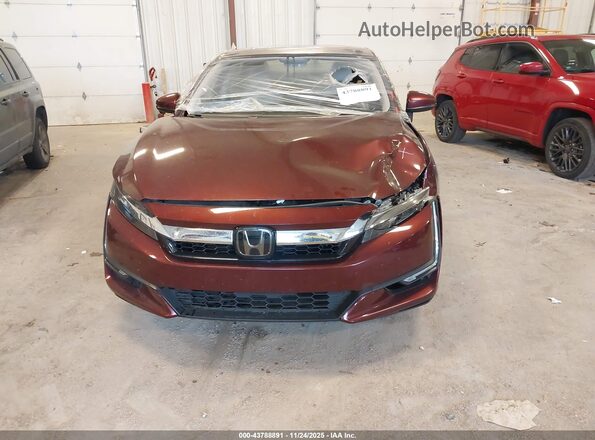 JHMZC5F30JC001497 2018 HONDA CLARITY PLUG-IN HYBRID Бордовый Вид спереди