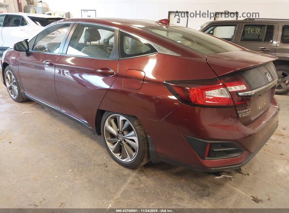 JHMZC5F30JC001497 2018 HONDA CLARITY PLUG-IN HYBRID Бордовый Задняя левая четверть