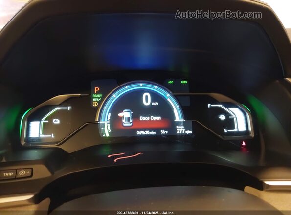 JHMZC5F30JC001497 2018 HONDA CLARITY PLUG-IN HYBRID Бордовый Вид задних сидений