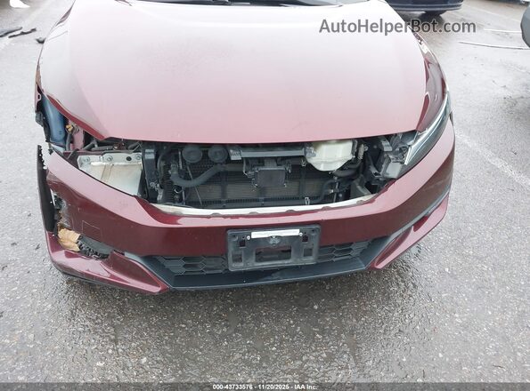 JHMZC5F31JC002416 2018 HONDA CLARITY PLUG-IN HYBRID Фиолетовый Вид спереди