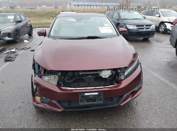 JHMZC5F31JC002416 2018 HONDA CLARITY PLUG-IN HYBRID Фиолетовый Вид задней части салона