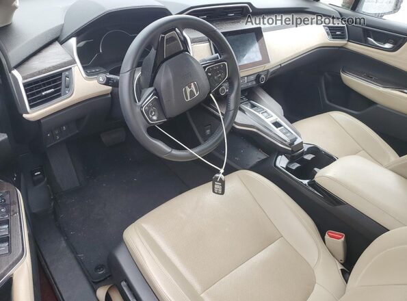 JHMZC5F31JC012900 2018 HONDA CLARITY Темно-бордовый Вид панели приборов