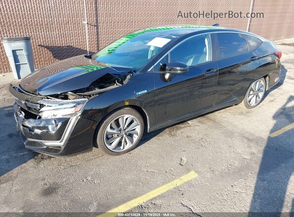 JHMZC5F31KC003065 2019 HONDA CLARITY PLUG-IN HYBRID Black Przód lewy