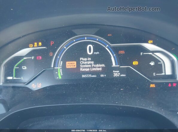 JHMZC5F39MC002149 2021 HONDA CLARITY PLUG-IN HYBRID Черный Вид задних сидений
