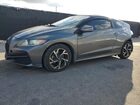 2016 Honda Cr-z Gray vin: JHMZF1D4XGS001632