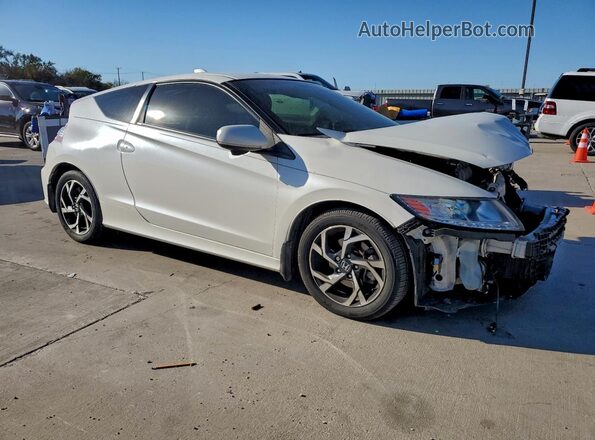 JHMZF1D61GS001472 2016 HONDA CR-Z Белый Передняя правая четверть