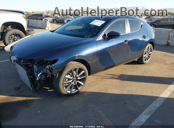 JM1BPALM3R1656371 2024 MAZDA 3 Синий Передняя левая четверть