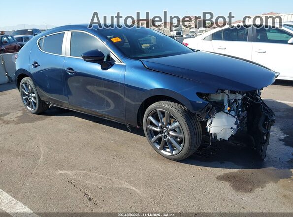 JM1BPALM3R1656371 2024 MAZDA 3 Синий Передняя правая четверть