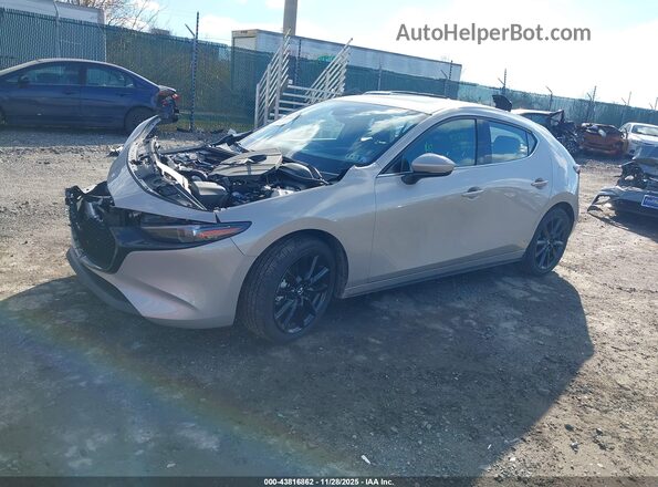 JM1BPAMM7S1777098 2025 MAZDA 3 Желто-коричневый Передняя левая четверть