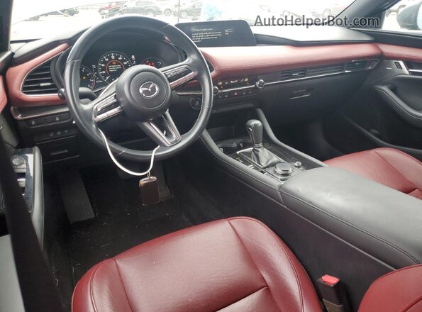 JM1BPBML0M1303459 2021 MAZDA 3 Серый Вид панели приборов