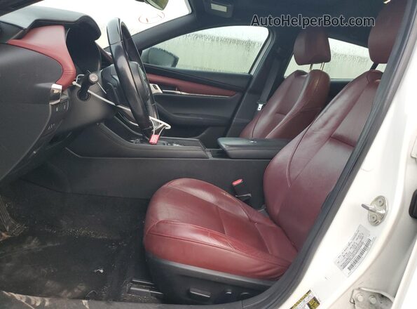 JM1BPBNM2L1157684 2020 MAZDA 3 Белый Вид салона спереди