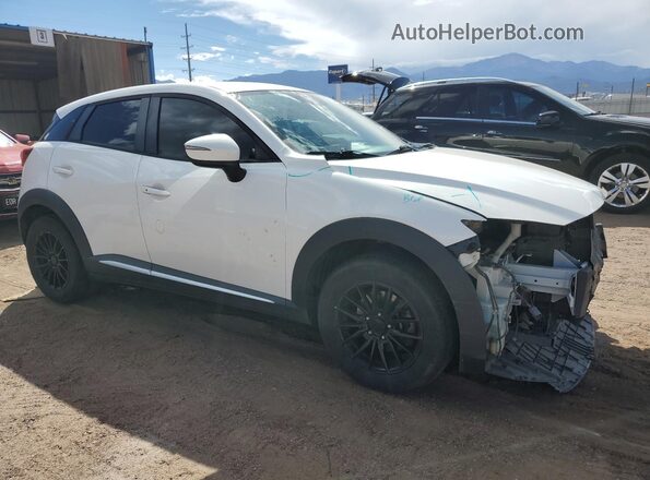 JM1DKBD73G0119766 2016 MAZDA CX-3 Белый Передняя правая четверть