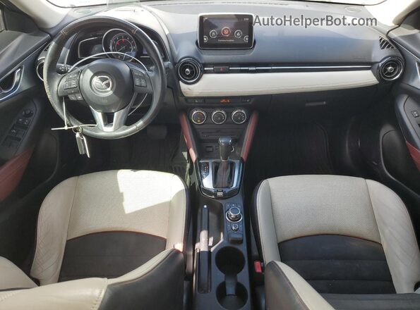 JM1DKBD73G0119766 2016 MAZDA CX-3 Белый Вид панели приборов