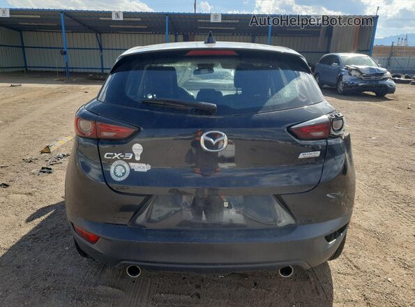 JM1DKDB7XL1465302 2020 MAZDA CX-3 Черный Вид сзади