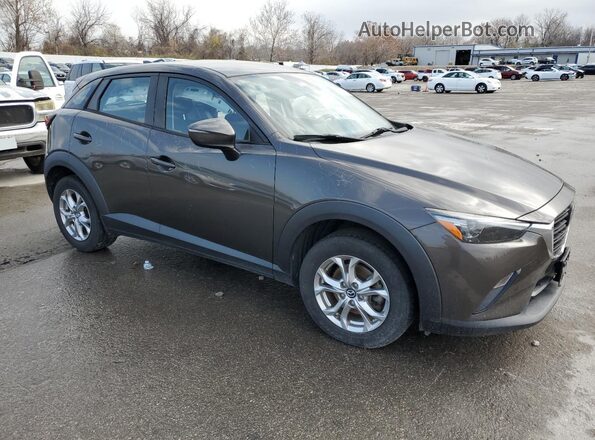 JM1DKFB7XL1474299 2020 MAZDA CX-3 Серый Передняя правая четверть