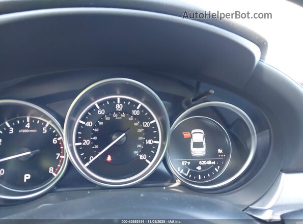 JM1GL1TY4L1520729 2020 MAZDA 6 Black Vista de los asientos traseros