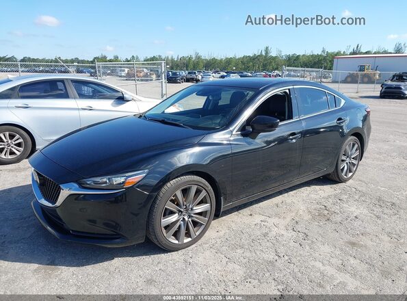 JM1GL1TY4L1520729 2020 MAZDA 6 Black Vista tres cuartos delantera izquierda