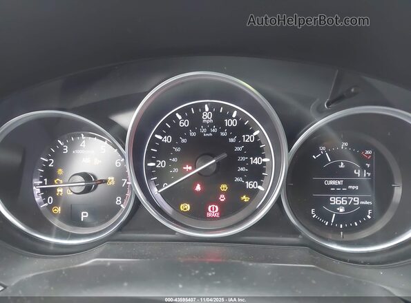 JM1GL1UM5J1320340 2018 MAZDA 6 Серебряный Вид задних сидений