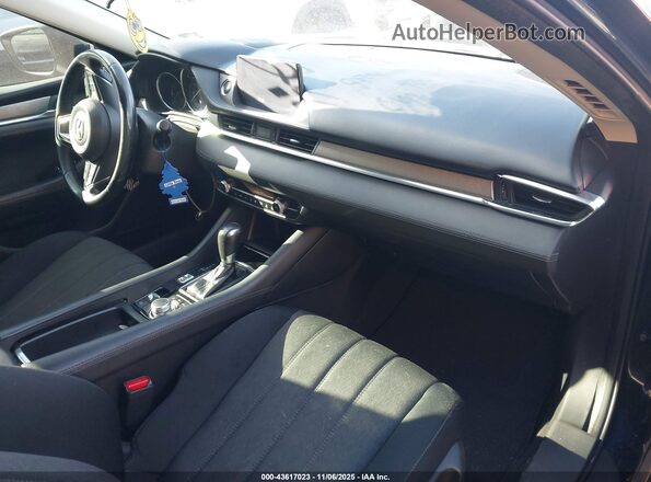 JM1GL1UM5M1600568 2021 MAZDA 6 Blue Вид салону спереду