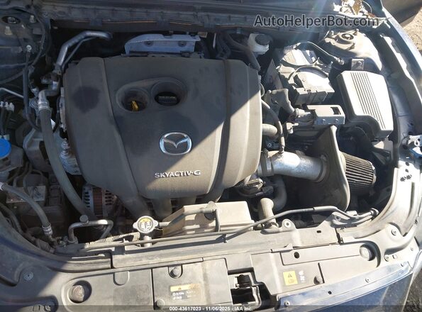 JM1GL1UM5M1600568 2021 MAZDA 6 Blue Вид ззаду