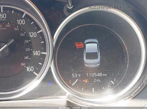 JM1GL1UM5M1600568 2021 MAZDA 6 Blue Вид задніх сидінь