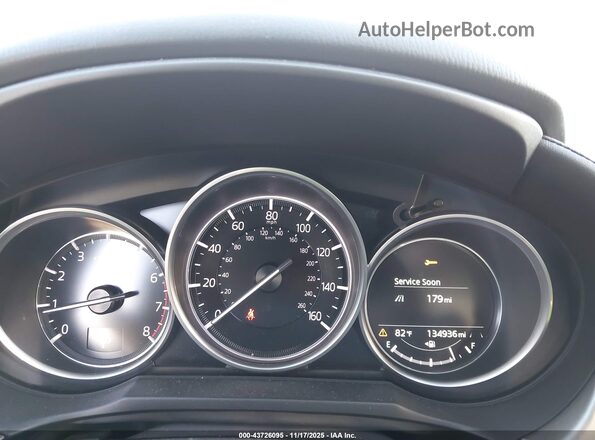 JM1GL1VM2K1504845 2019 MAZDA 6 Dark Blue Вид задних сидений