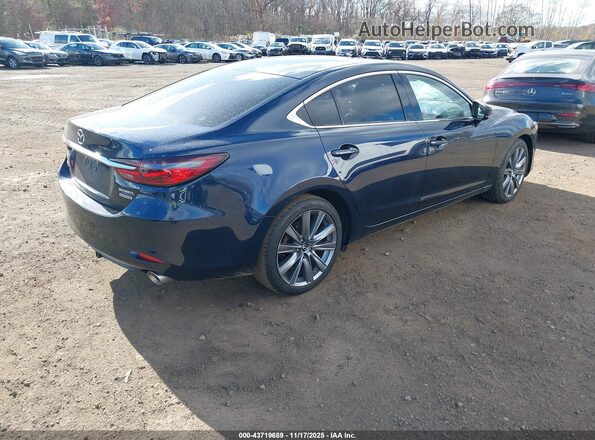 JM1GL1VM5K1509666 2019 MAZDA 6 Dark Blue Задняя правая четверть