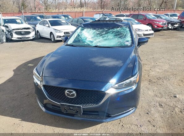 JM1GL1VM5K1509666 2019 MAZDA 6 Dark Blue Вид спереди