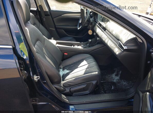 JM1GL1VM5K1509666 2019 MAZDA 6 Dark Blue Вид салона спереди