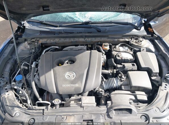 JM1GL1VM5K1509666 2019 MAZDA 6 Dark Blue Вид сзади