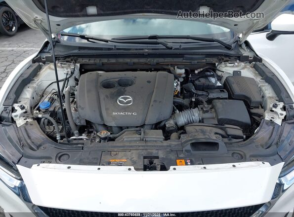 JM1GL1VM6M1614185 2021 MAZDA 6 Белый Вид сзади
