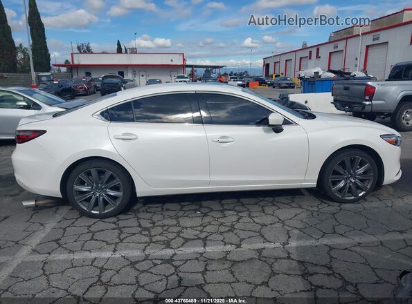 JM1GL1VM6M1614185 2021 MAZDA 6 Белый Вид задней части салона