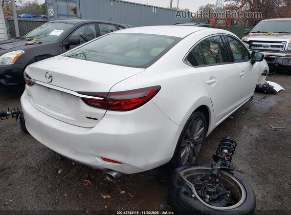 JM1GL1VM7K1505179 2019 MAZDA 6 Белый Задняя правая четверть