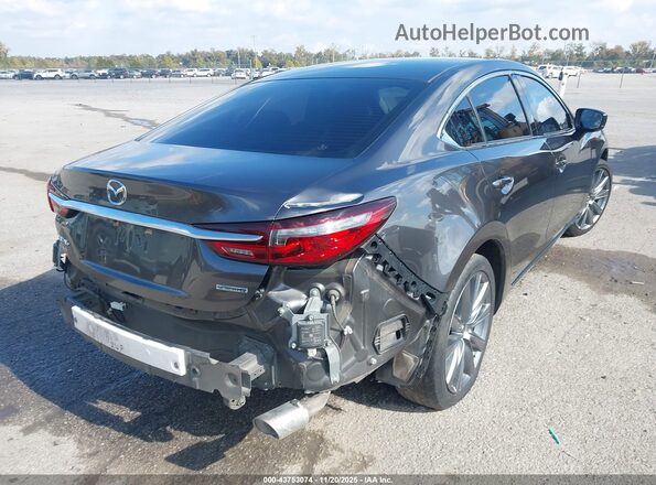 JM1GL1VM9K1502896 2019 MAZDA 6 Серый Задняя правая четверть
