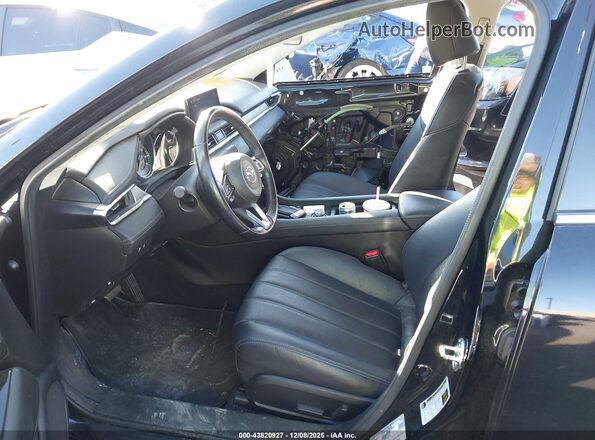 JM1GL1VMXK1505628 2019 MAZDA 6 Черный Вид салона спереди