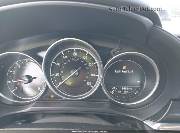 JM1GL1WY5M1616673 2021 MAZDA 6 Серый Вид задних сидений