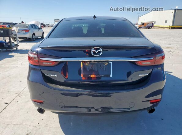 JM1GL1WY8L1527534 2020 MAZDA 6 Синий Вид сзади