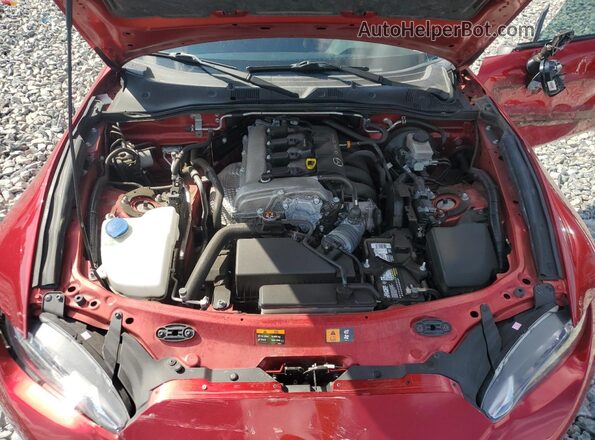 JM1NDAB75L0415037 2020 MAZDA MX-5 Бордовый Вид задней части салона