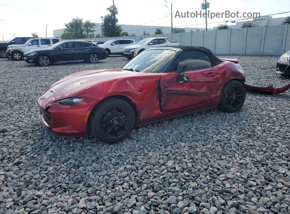 JM1NDAB75L0415037 2020 MAZDA MX-5 Бордовый Передняя левая четверть