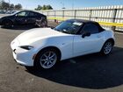 2016 Mazda Mx-5 Miata Sport White vin: JM1NDAB79G0115801