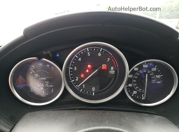 JM1NDAB7XH0120913 2017 MAZDA MX-5 Белый Вид щитка приборов