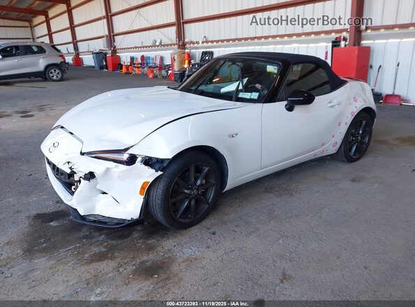 JM1NDAC71G0102362 2016 MAZDA MX-5 MIATA Белый Передняя левая четверть