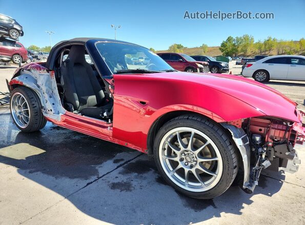 JM1NDAC71H0123617 2017 MAZDA MX-5 Красный Передняя правая четверть