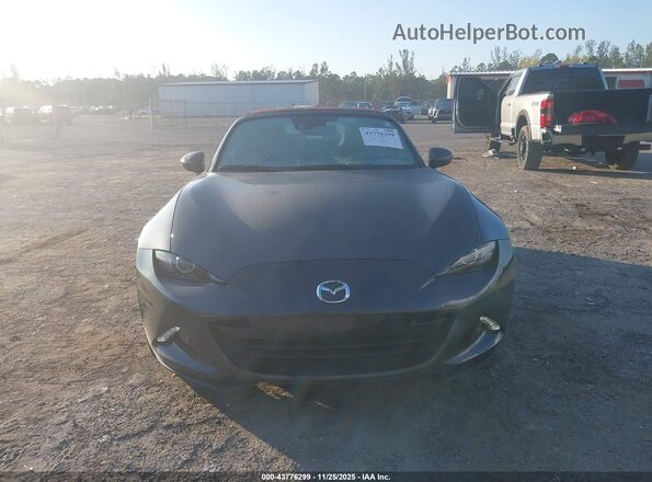 JM1NDAD76J0205508 2018 MAZDA MX-5 MIATA Gray Widok zestawu wskaźników