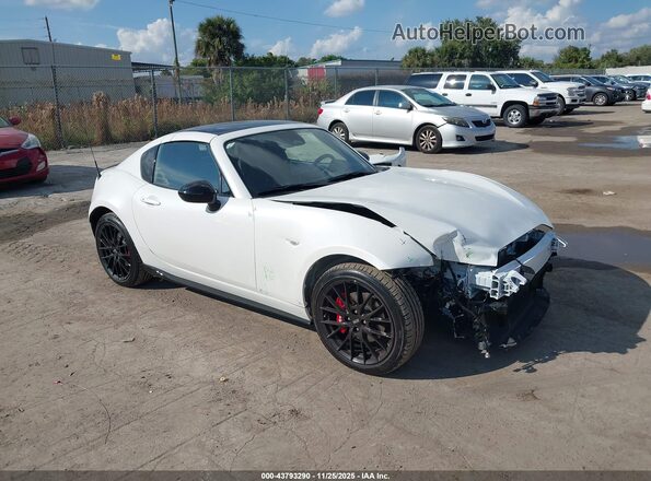 JM1NDAL73R0604969 2024 MAZDA MX-5 MIATA RF White Przód prawy