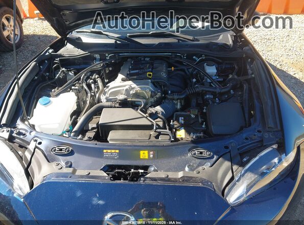 JM1NDAL74N0504213 2022 MAZDA MX-5 MIATA RF Синий Вид сзади