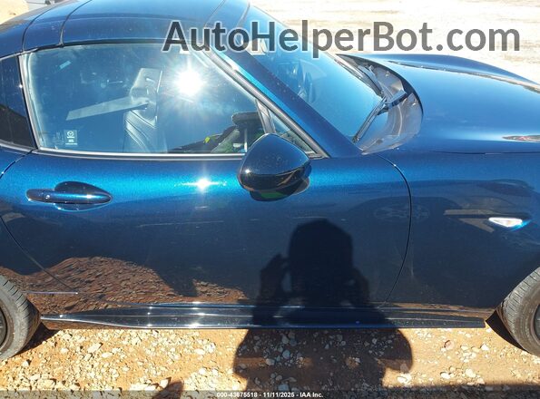 JM1NDAL74N0504213 2022 MAZDA MX-5 MIATA RF Синий Вид задней части салона