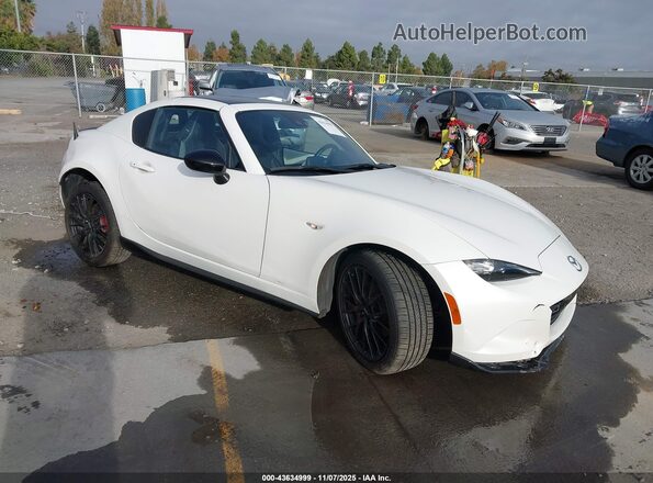 JM1NDAL79P0554561 2023 MAZDA MX-5 MIATA RF Белый Передняя правая четверть