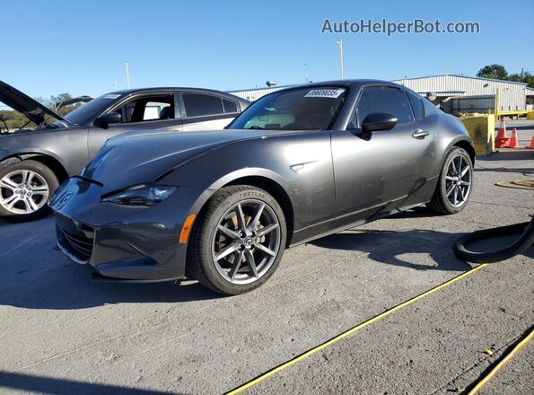 JM1NDAM72H0100720 2017 MAZDA MX-5 Серый Передняя левая четверть